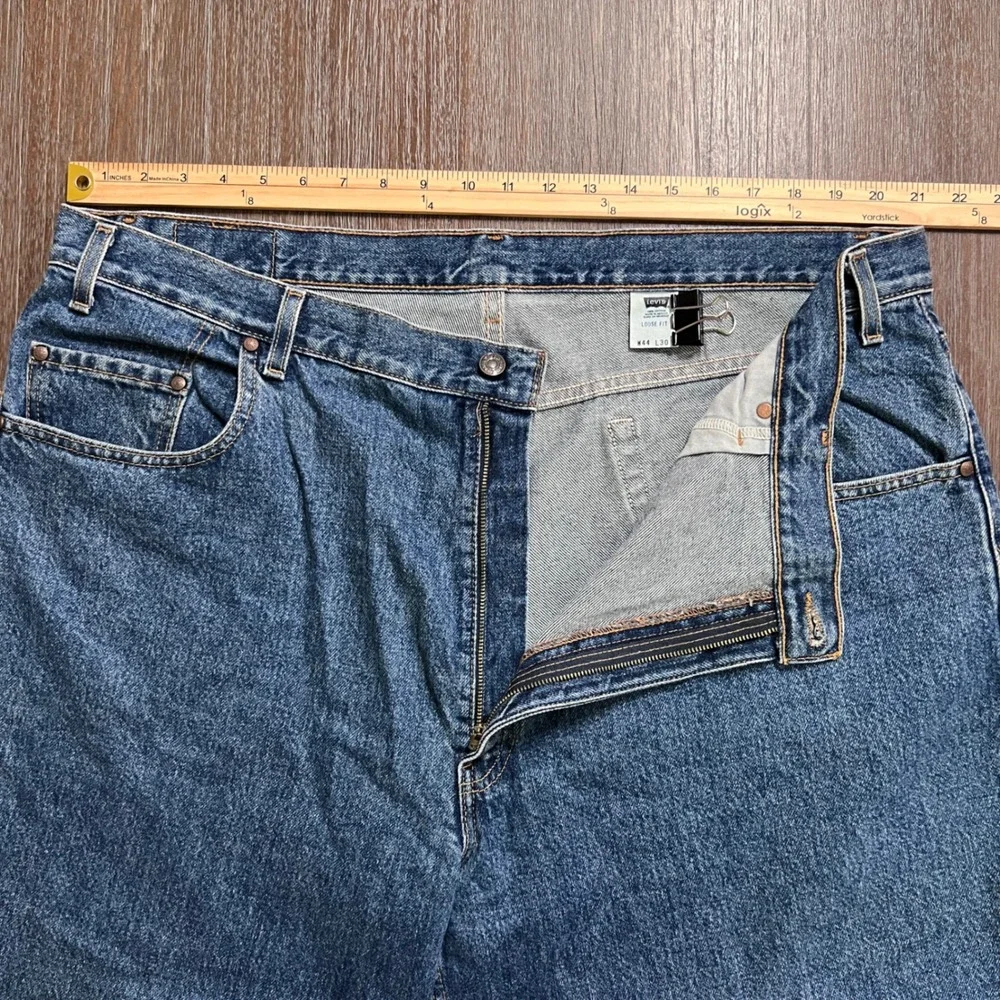 2002‎ Levi's 545 Jeans Mens W44 L30 Loose Fit Denim Blue Comfort Y2K